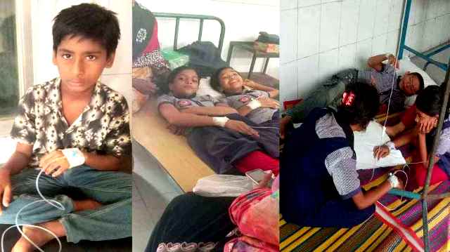 স্কুল ফিডিংয়ের খাবার খেয়ে চাঁপাইনবাবগঞ্জে ১২ শিক্ষার্থী অসুস্থ